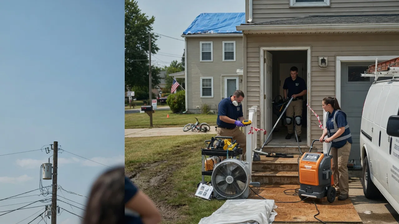 Water Damage Repair in Dayton, ME near me